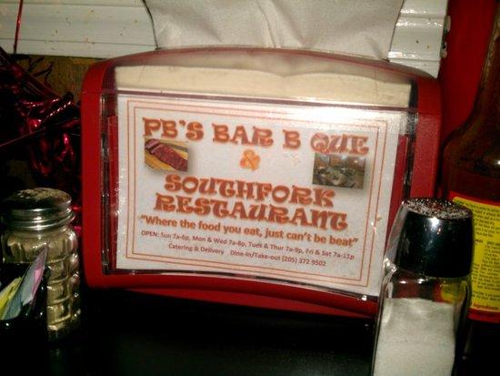PB Bbq Lounge Southfork Restaurant
