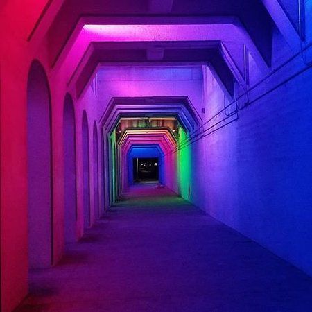 Rainbow LED Tunnel